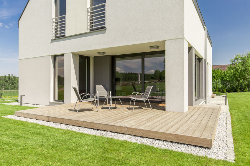 terrasse en bois européen