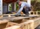 construction d'une terrasse en bois